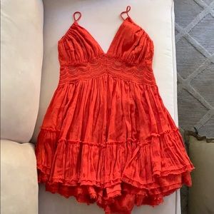 Free People 200 degree mini dress